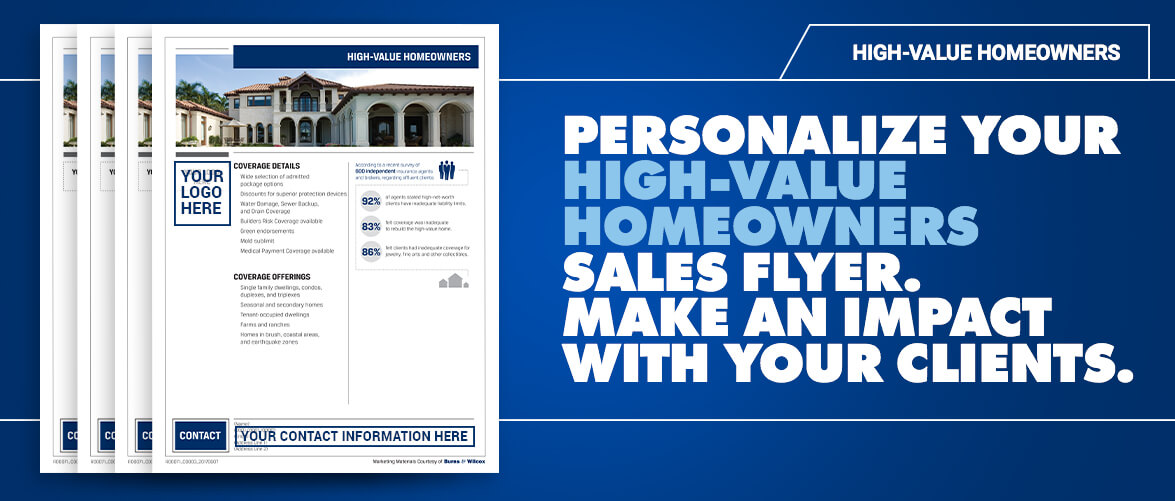 HighValue Homeowners Flyer Burns & Wilcox
