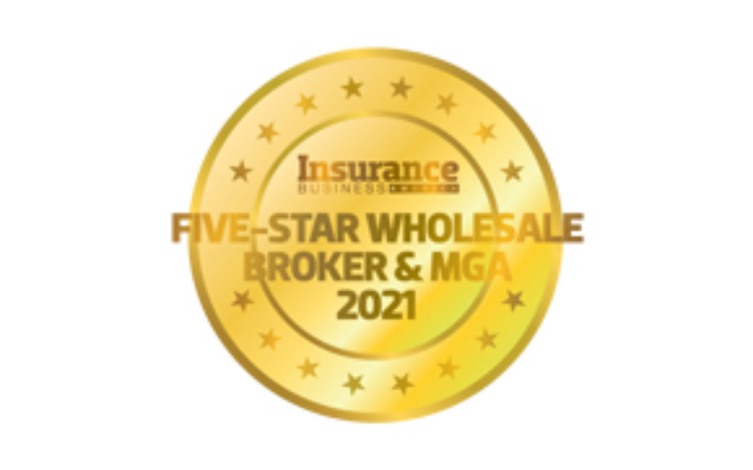 Award Logo for Five Star MGA