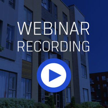 Webinar: Habitational Insurance Market